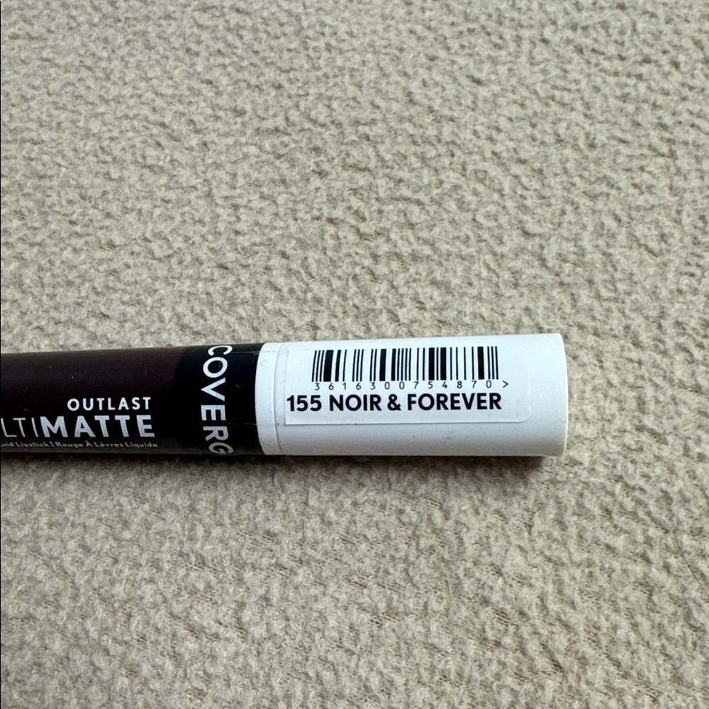 155 Outlast Ultimatte One Step Liquid Lip Color -‎ Noir & Forever
